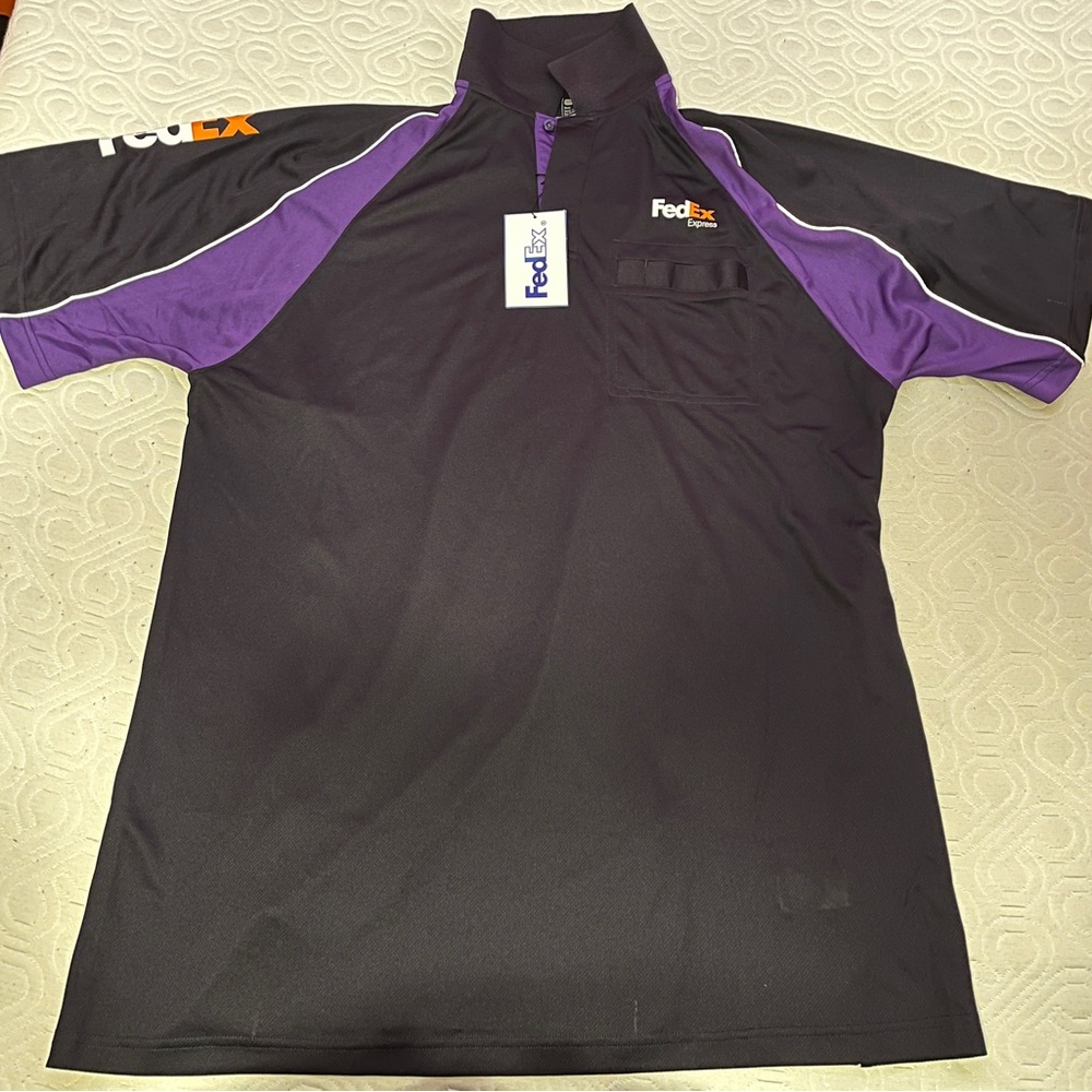 Brand New With Tag, FedEx Express Men's Uniform Short Sleeve Polo Size XL